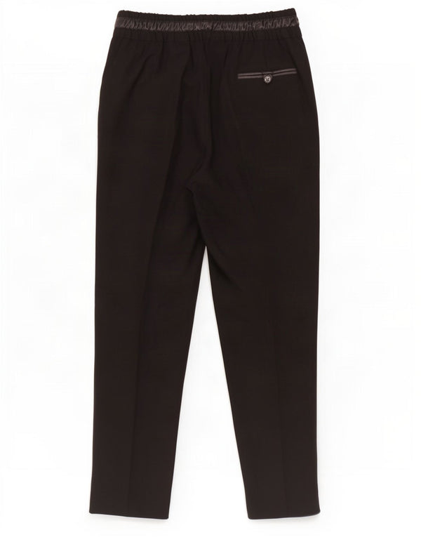 Zara Calça Chino Feminina Crop Slim Pequena W26 L25 Preta