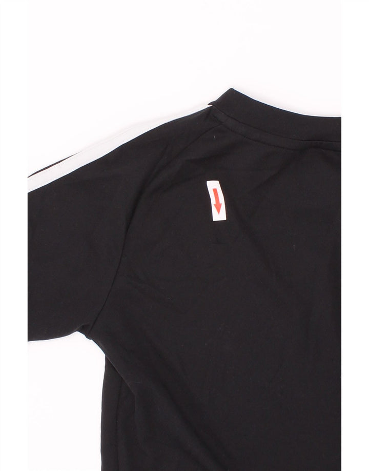 Camiseta Adidas Boys Climalite Top 7-8 Anos Preto Poliéster