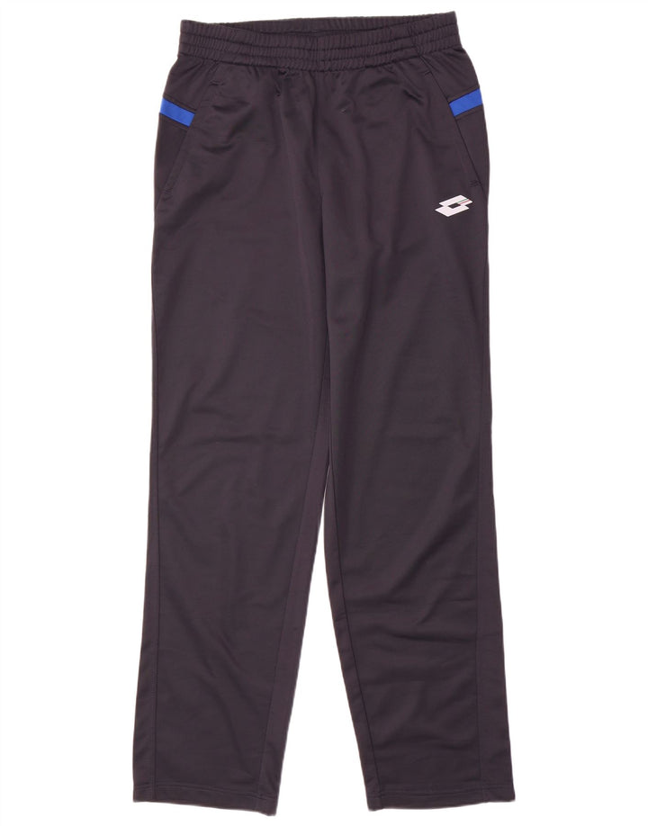 Calça de treino masculina Lotto médio azul marinho colorblock