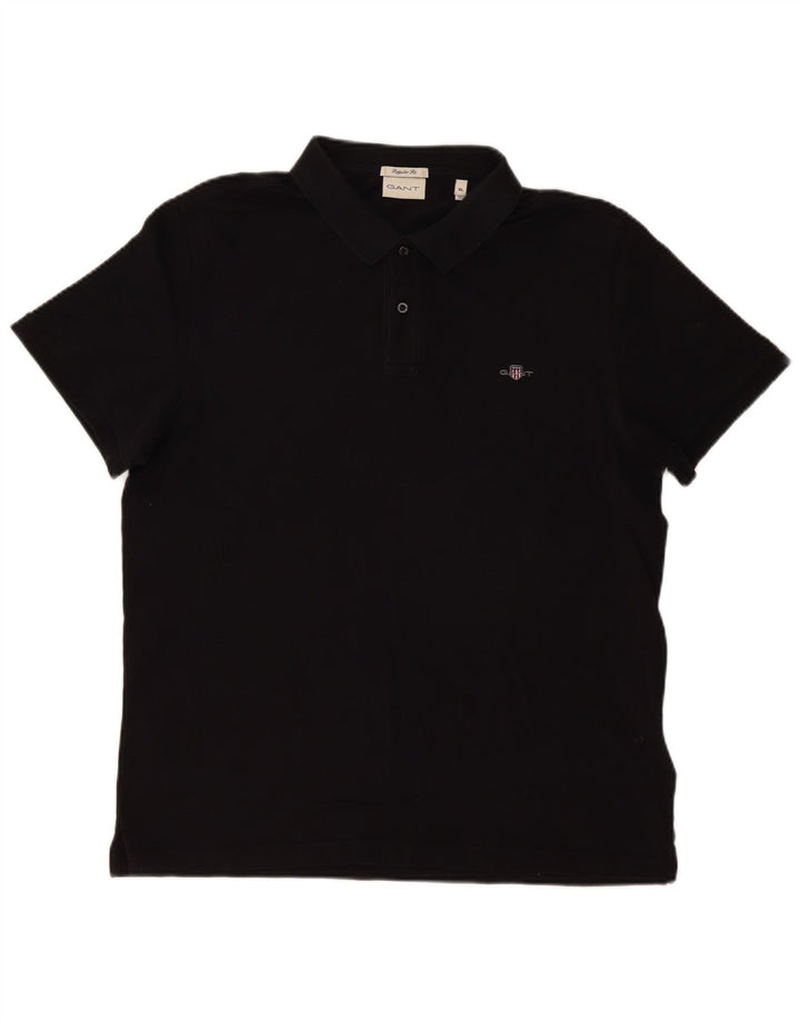Camisa polo masculina Gant Regular Fit XL algodão preto