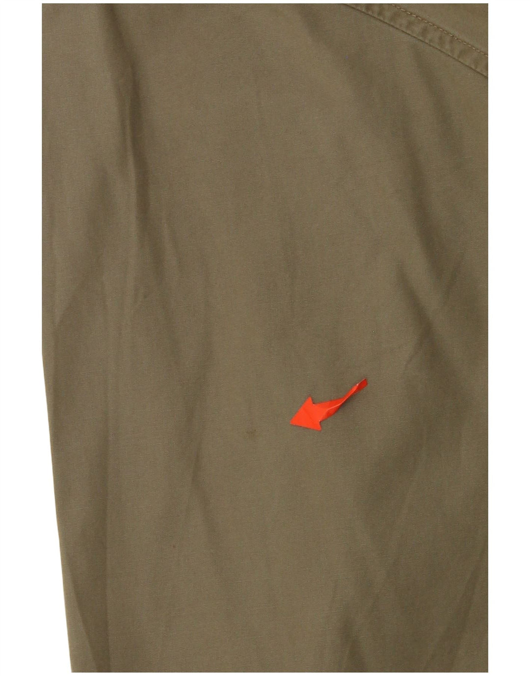 EDDIE BAUER Camisa alta masculina grande de algodão cáqui