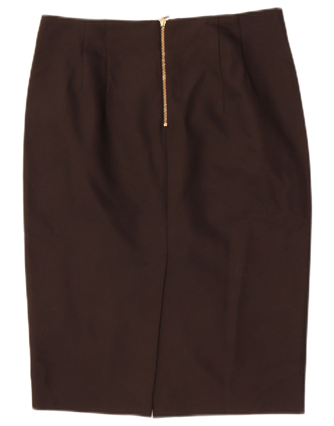 Saia lápis feminina Zara médio W28 poliéster preto