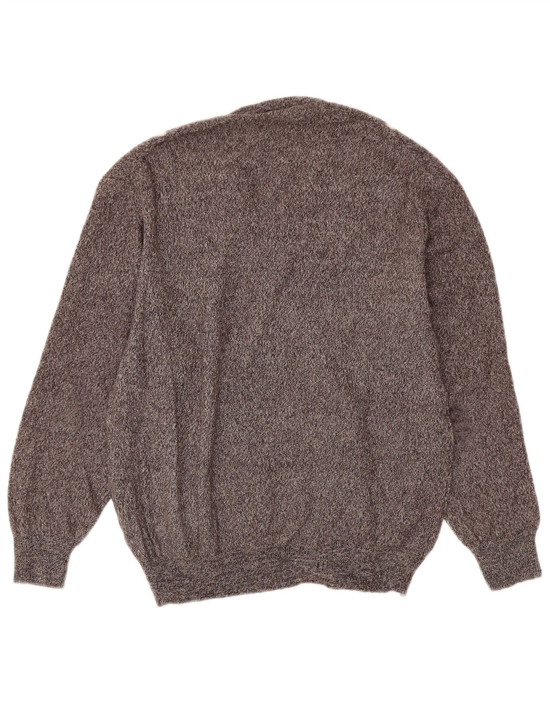 Suéter feminino PAQUITO com decote em V Reino Unido 14 cinza médio Argyle/Diamante