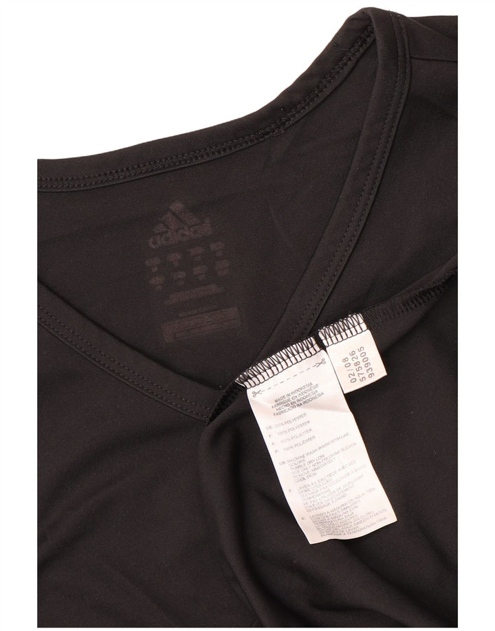 ADIDAS Camiseta Feminina Top UK 14 Médio Preto Poliéster
