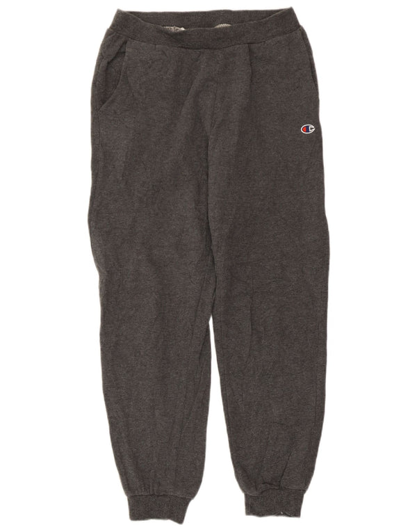 Calça esportiva masculina Champion Crop Joggers grande algodão cinza