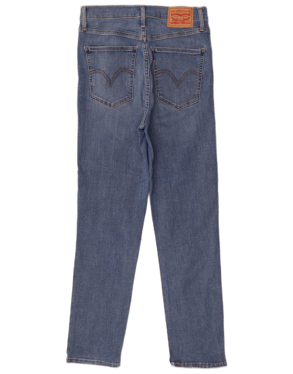 Calça jeans feminina Levi's Mile High Slim W29 L27 azul algodão