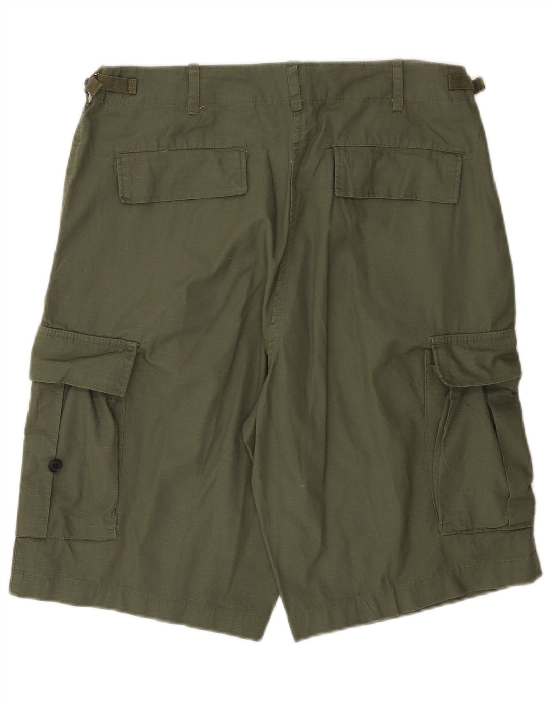Shorts cargo masculino BRANDIT médio W32 algodão cáqui
