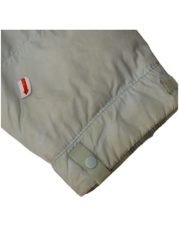 Jaqueta feminina acolchoada gráfica THE NORTH FACE Reino Unido 14 bloco colorido azul médio