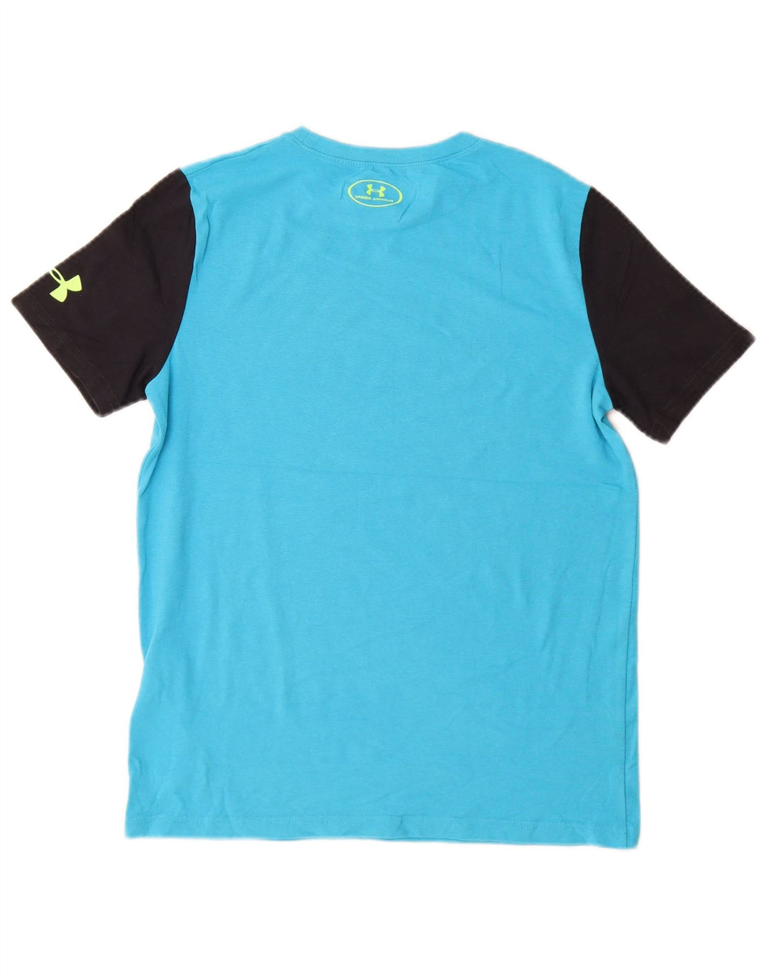 Camiseta gráfica UNDER ARMOUR Boys Heat Gear 11-12 anos grande azul