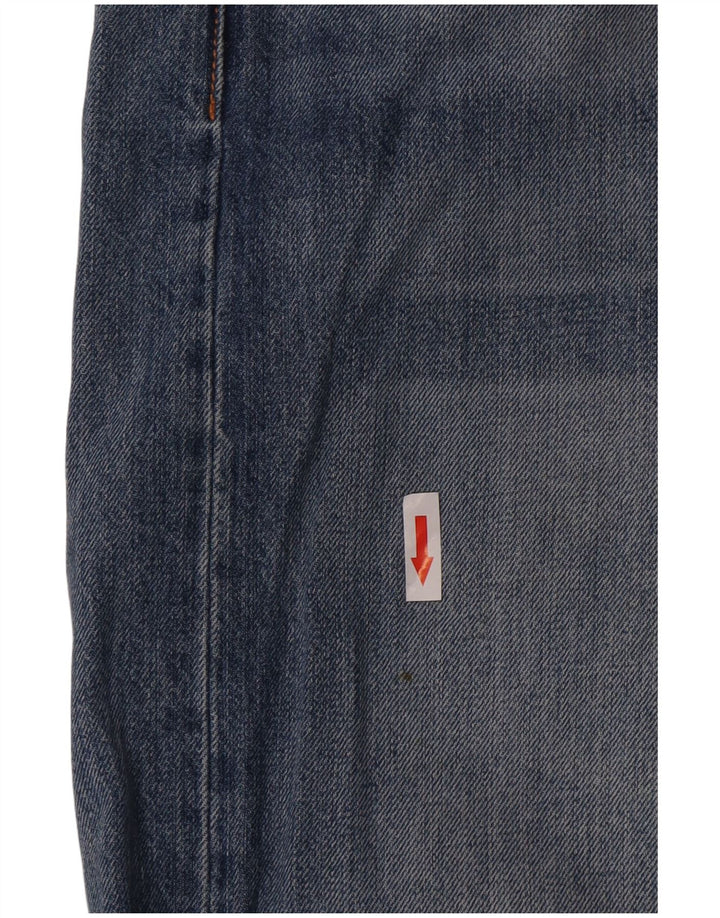 Levi's Masculino 501 Straight Jeans W34 L32 Azul Algodão