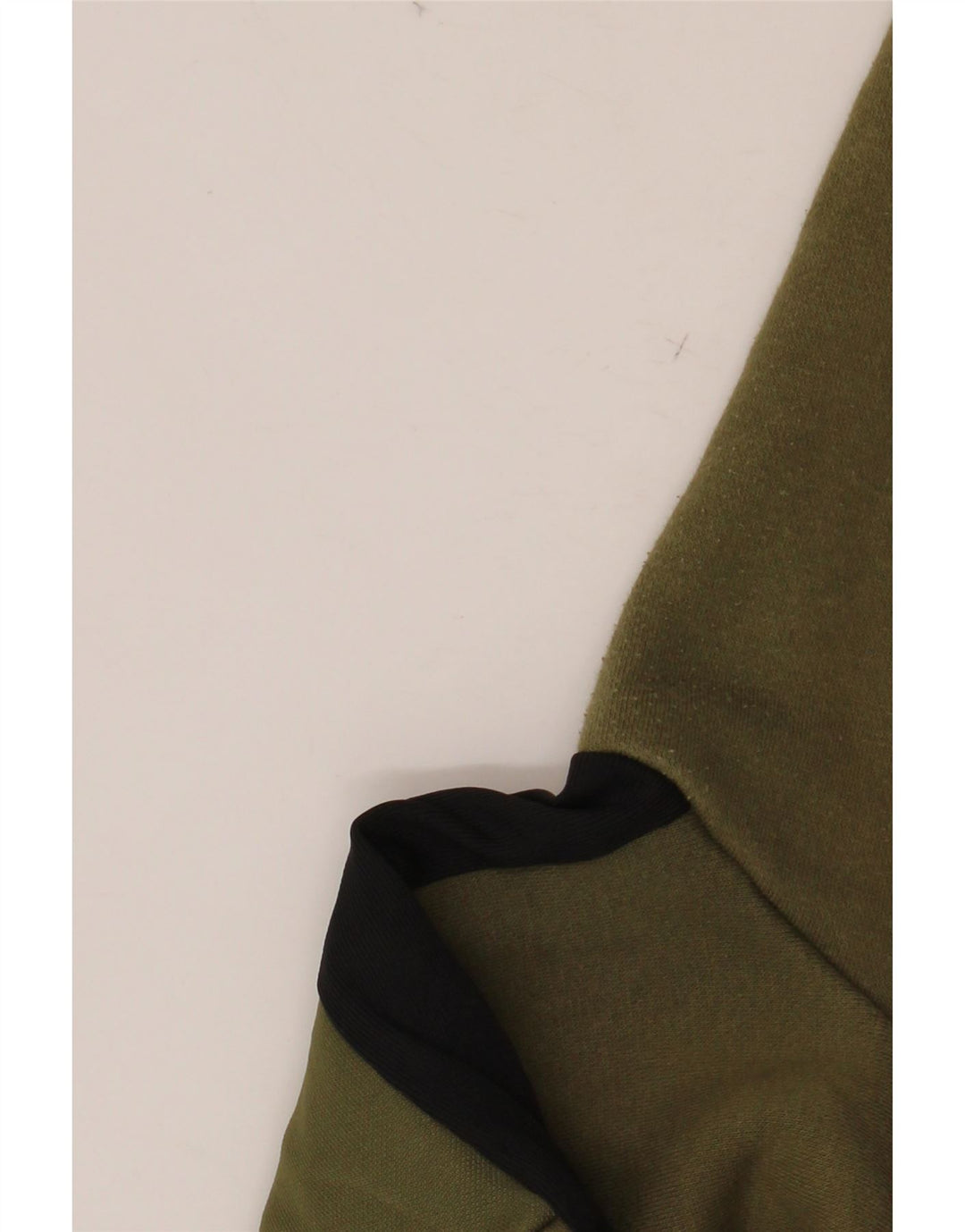 ADIDAS Mens Tracksuit Top Jacket XL Khaki Colourblock Algodão