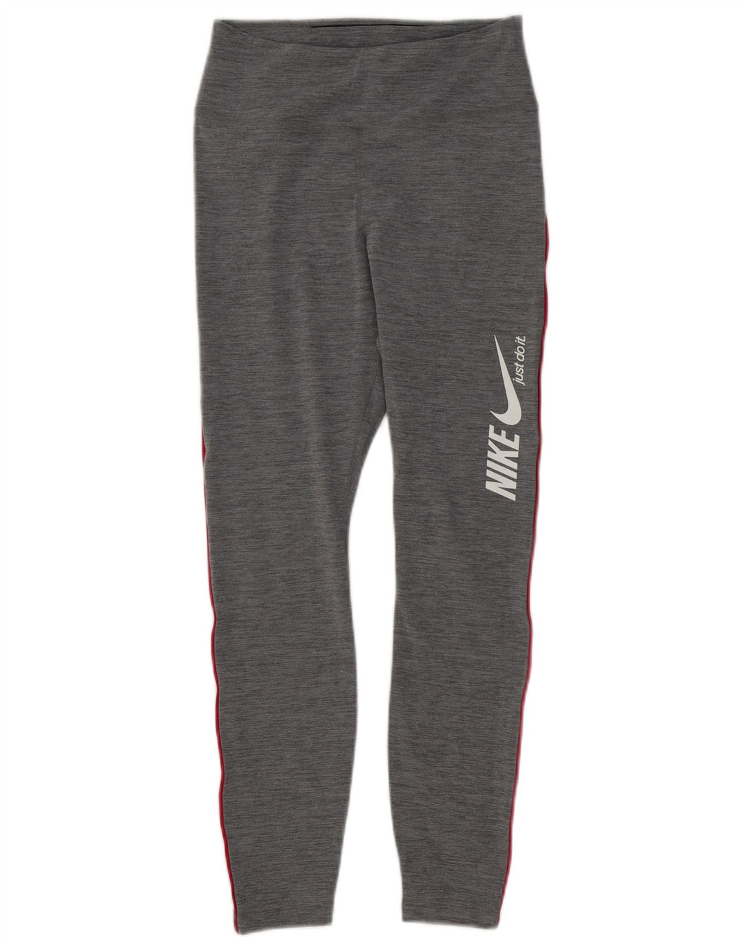 Leggings Nike Dri Fit Graphic UK 10 Pequeno Poliéster Cinza