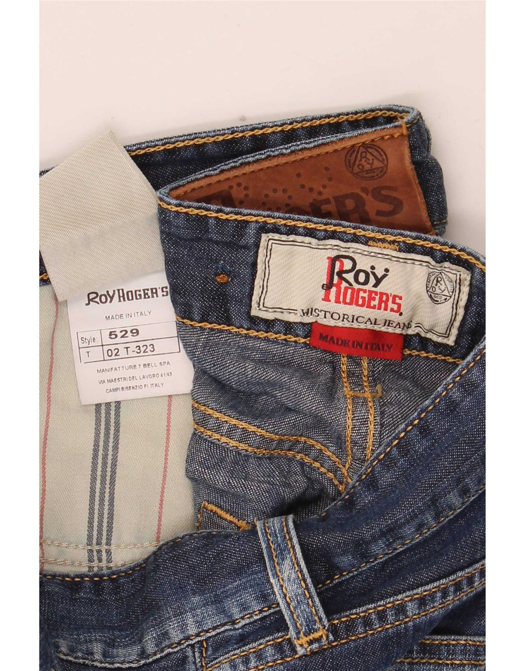 Shorts jeans Roy Rogers feminino 529 médio W28 algodão azul