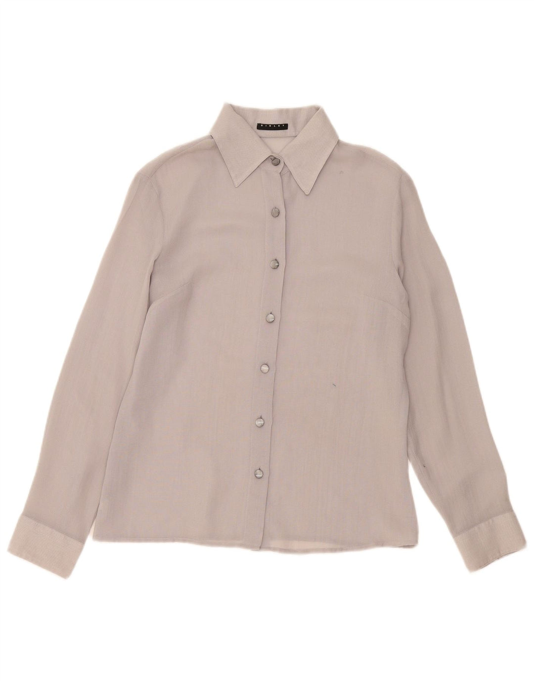 Camisa feminina Sisley UK 14 cinza médio