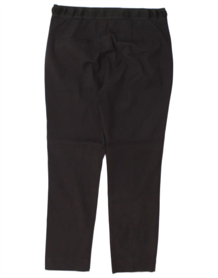 Calça feminina casual justa ZARA grande W32 L26 preta