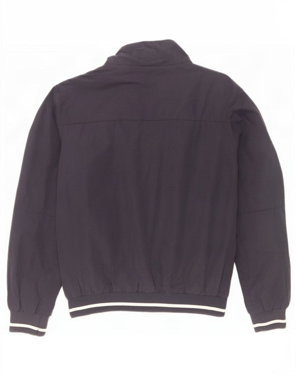 Gant Mens Bomber Jacket UK 40 Large Navy Blue
