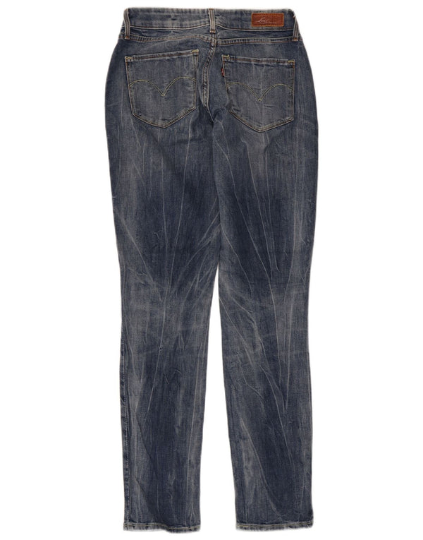 Calça jeans feminina Levi's Bold Curve cintura baixa skinny W28 L32 azul algodão