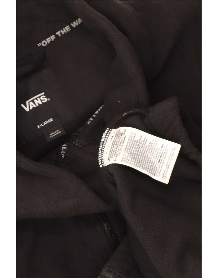Jaqueta Vans Masculina Graphic Fleece UK 42 XL Preto Poliéster