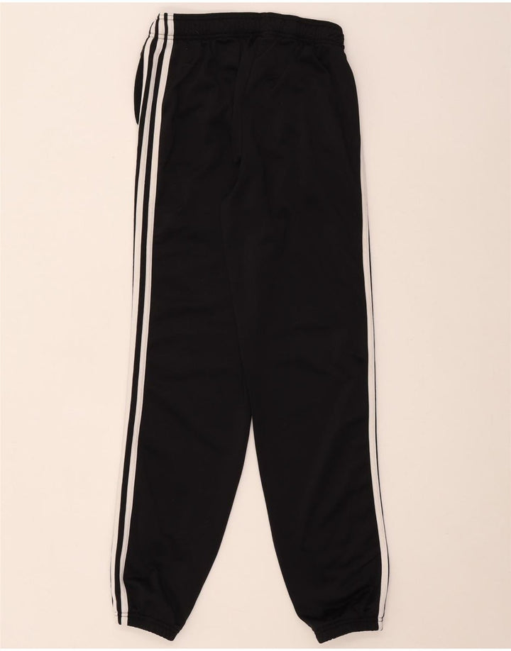 Adidas meninos calças de treino joggers 13-14 anos preto poliéster