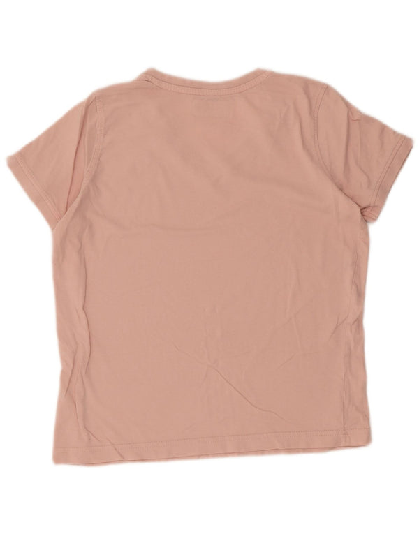 Camiseta Kappa Feminina Crop Top UK 10 Pequeno Rosa