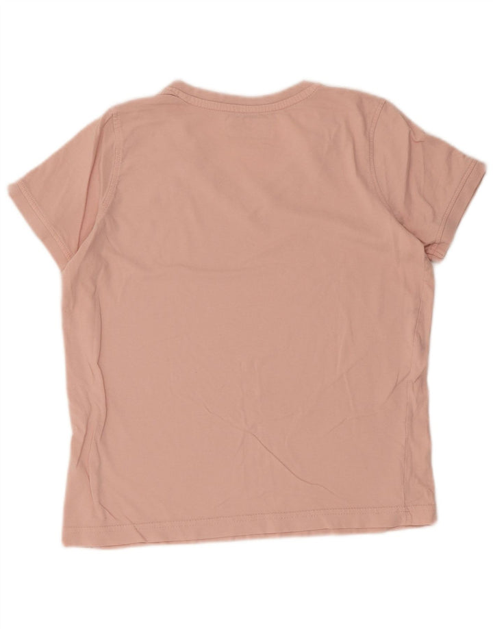 Camiseta Kappa Feminina Crop Top UK 10 Pequeno Rosa