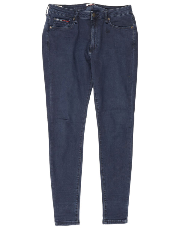 Jeans skinny feminino Tommy Hilfiger W30 L32 azul marinho