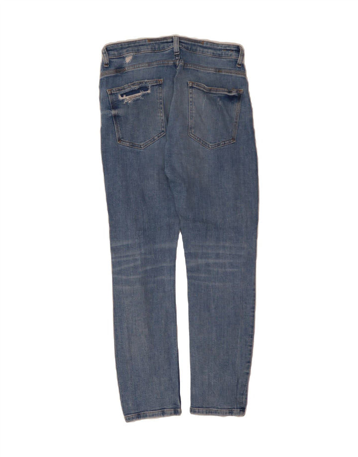 ZARA Mens Slim Jeans EU 40 Medium W31 L30 Blue Cotton Vintage Zara and Second-Hand Zara from Messina Hembry 