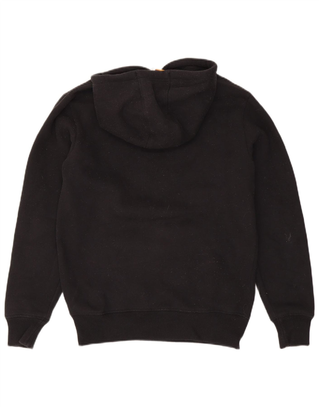 Suéter Ellesse masculino com capuz gráfico pequeno algodão preto