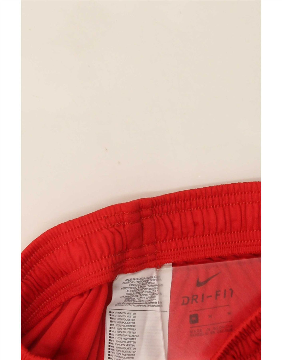 Nike Mens Dri Fit Sport Shorts Médio Poliéster Vermelho