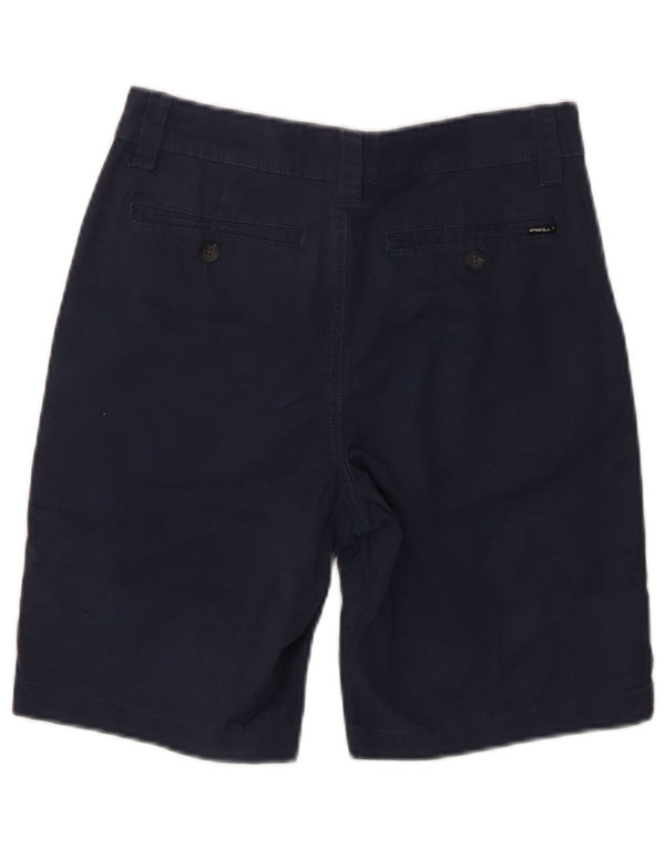O'Neill Mens Chino Shorts W28 Pequeno Algodão Azul Marinho