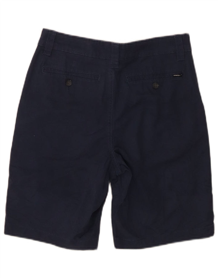 O'Neill Mens Chino Shorts W28 Pequeno Algodão Azul Marinho