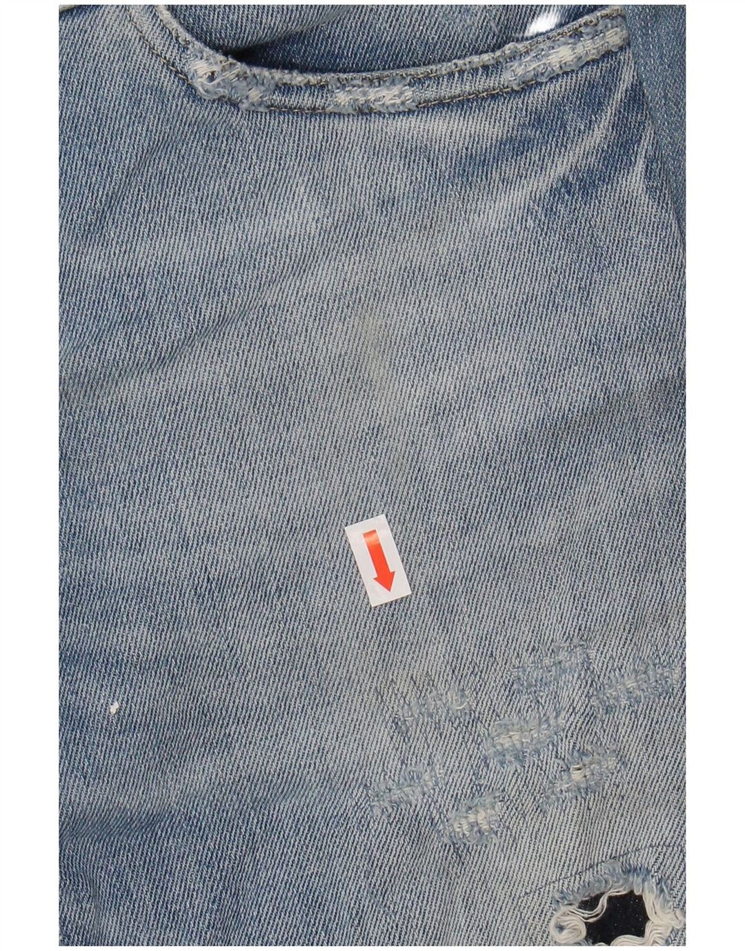 DOLCE & GABBANA Jeans Slim Feminino Distressed IT 44 Médio W30 L32 Azul