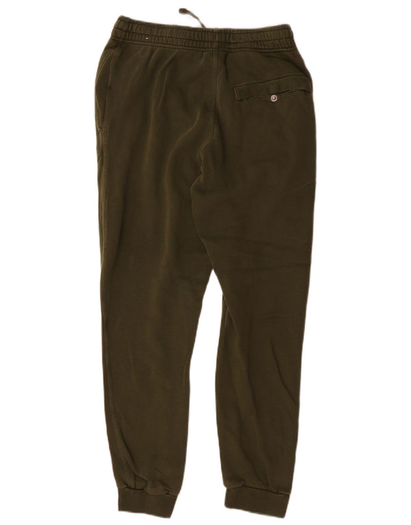 Calça de treino masculina Nike joggers pequeno algodão cáqui