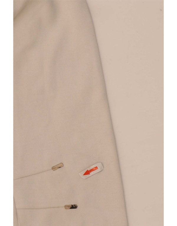 Suéter Nike feminino com capuz e zíper Reino Unido 16 grande algodão branco
