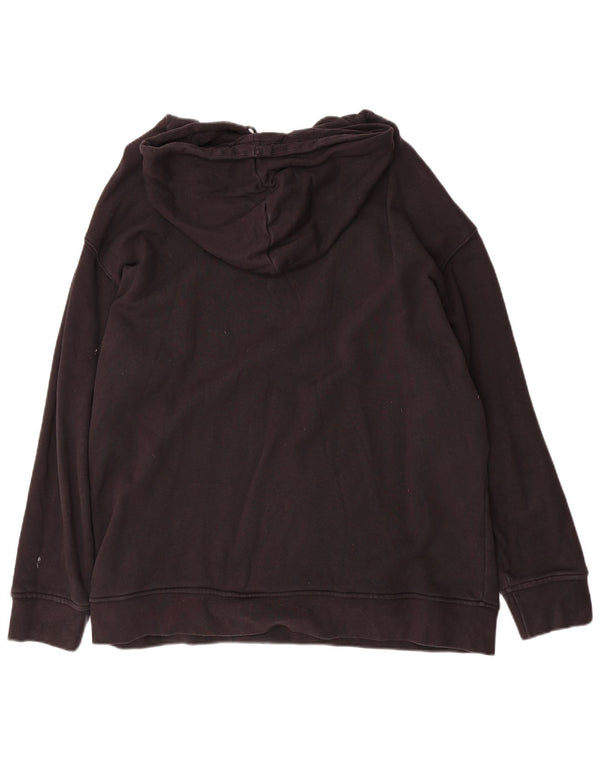 Adidas masculino gráfico moletom com capuz 2XL algodão preto