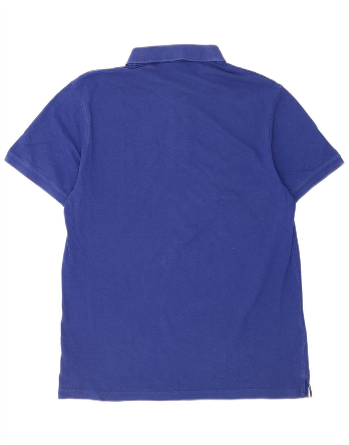 Camisa polo masculina Gant grande algodão azul