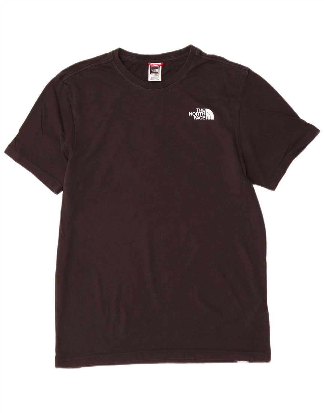 Camiseta gráfica masculina THE NORTH FACE Top médio algodão preto