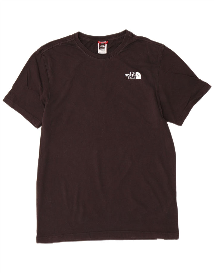 Camiseta gráfica masculina THE NORTH FACE Top médio algodão preto