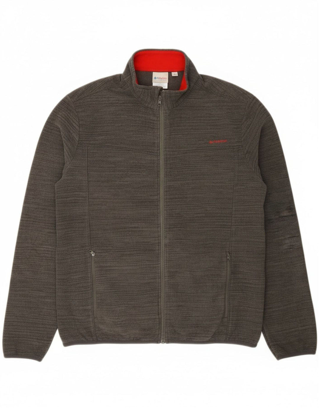 Jaqueta de lã masculina Decathlon UK 42 XL cinza