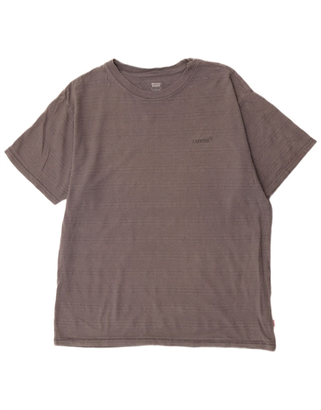 Camiseta masculina Levi's Vintage Fit top pequeno algodão cinza