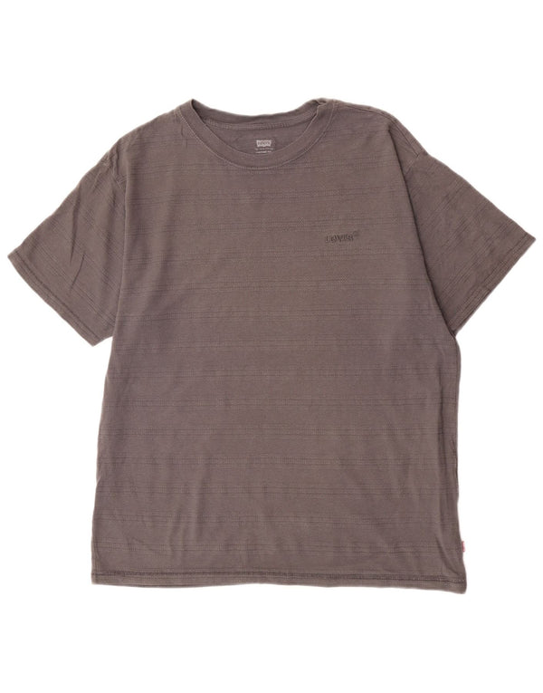 Camiseta masculina Levi's Vintage Fit top pequeno algodão cinza