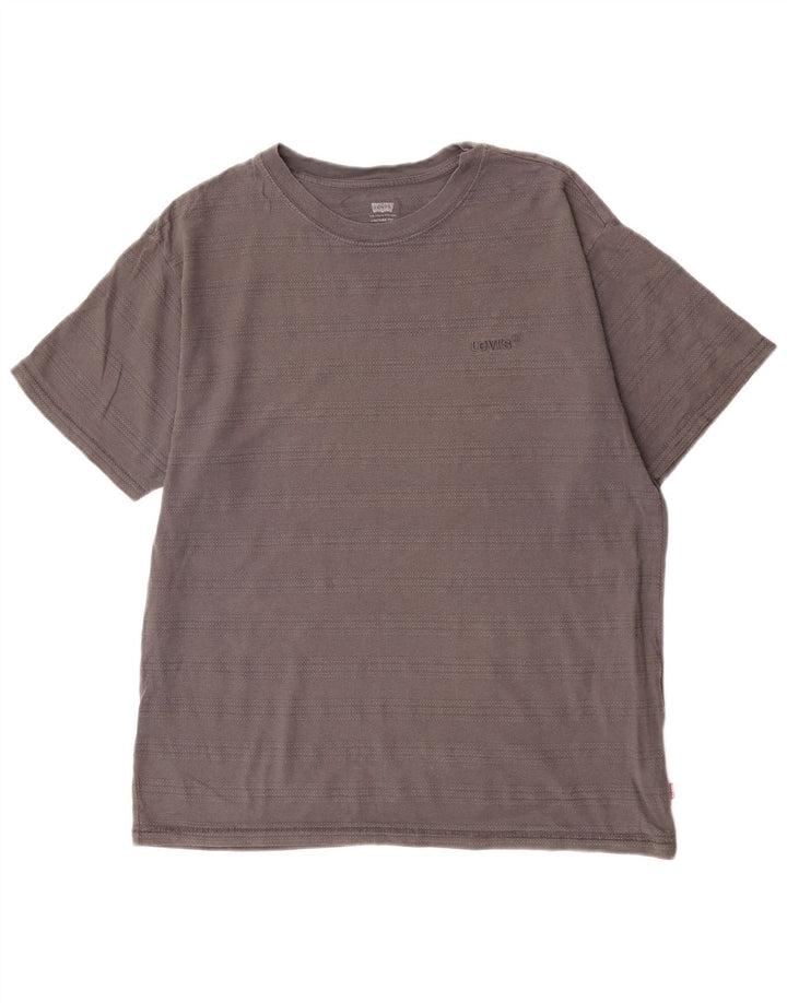 Camiseta masculina Levi's Vintage Fit top pequeno algodão cinza