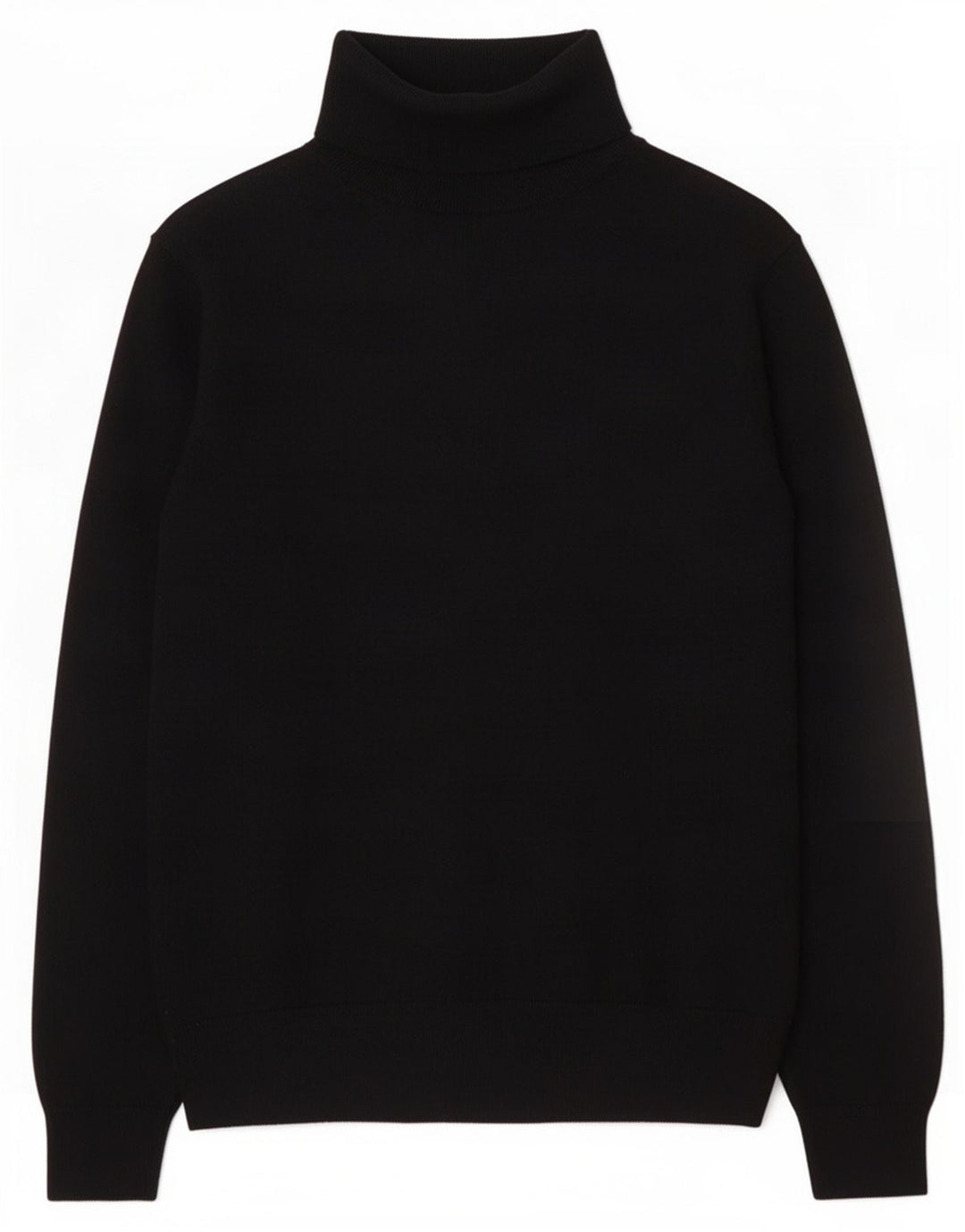 Suéter feminino Marks & Spencer Autograph com gola redonda Reino Unido 16 grande preto