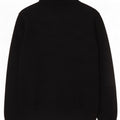 Suéter feminino Marks & Spencer Autograph com gola redonda Reino Unido 16 grande preto
