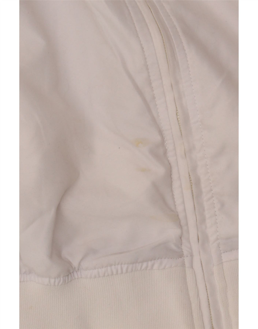 Slam Mens Graphic Tracksuit Top Jaqueta Grande Poliéster Colorblock Branco