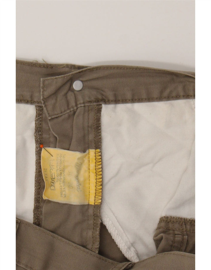 WRANGLER Mens Texas Straight Casual Trousers W36 L30  Beige Cotton Classic Vintage Wrangler and Second-Hand Wrangler from Messina Hembry 