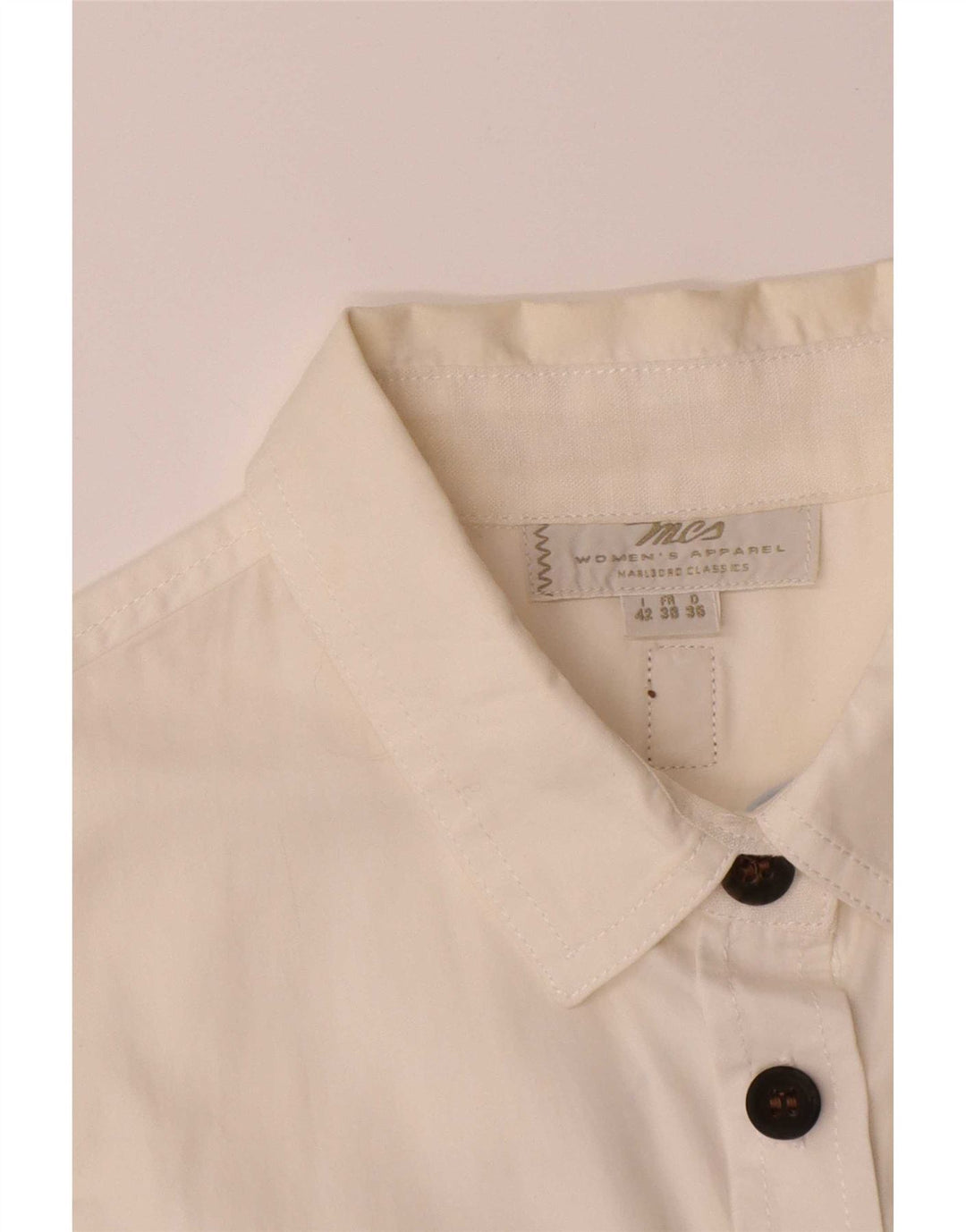 Pulôver feminino Marlboro Classics sem mangas vestido IT 42 médio branco
