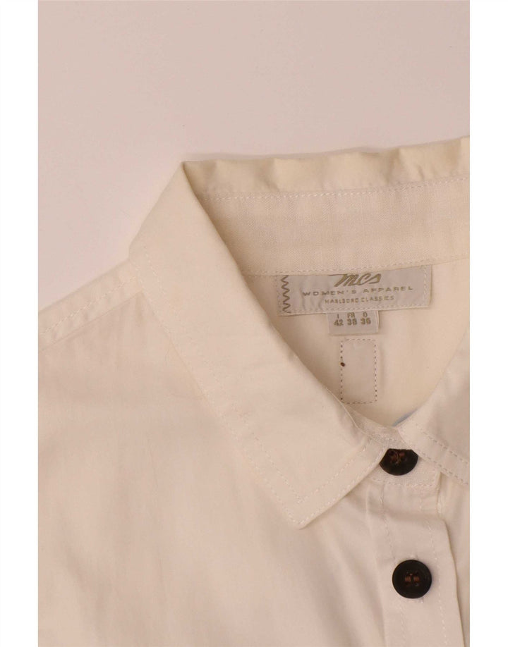 Pulôver feminino Marlboro Classics sem mangas vestido IT 42 médio branco
