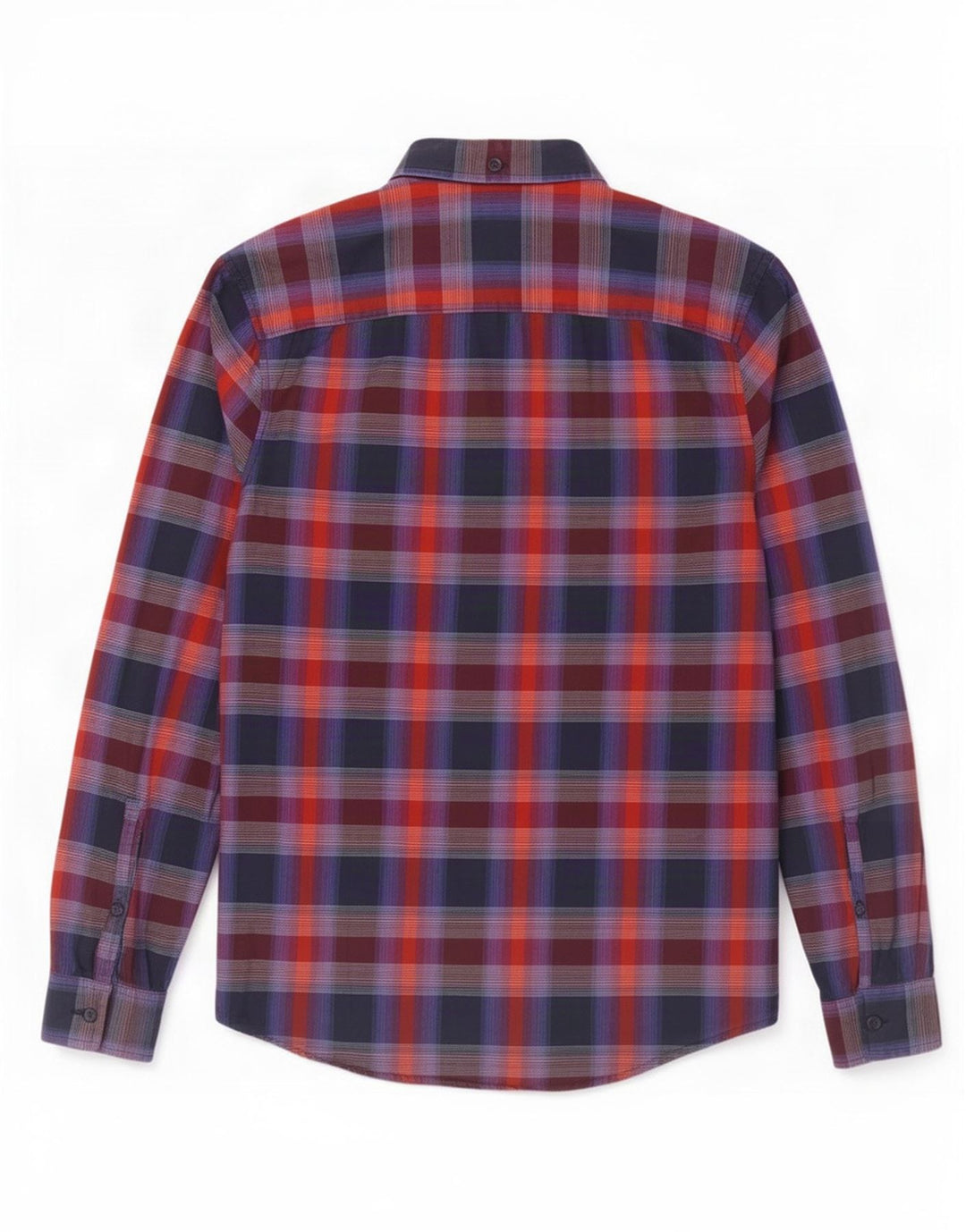 Camisa masculina Penguin Heritage Slim Fit média xadrez multicolorida
