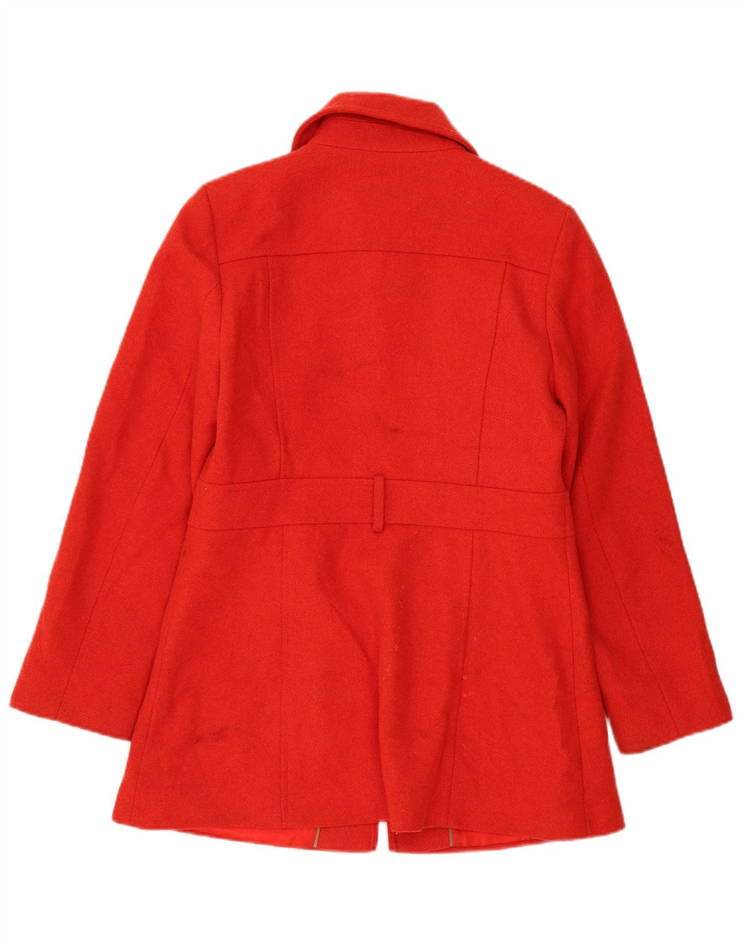 Sobretudo feminino Marks & Spencer UK 12 acrílico vermelho médio